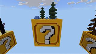 Screenshot of the Minecraft Bedrock Marketplace product LuckyBlock SkyBlock created by Eco Studios.