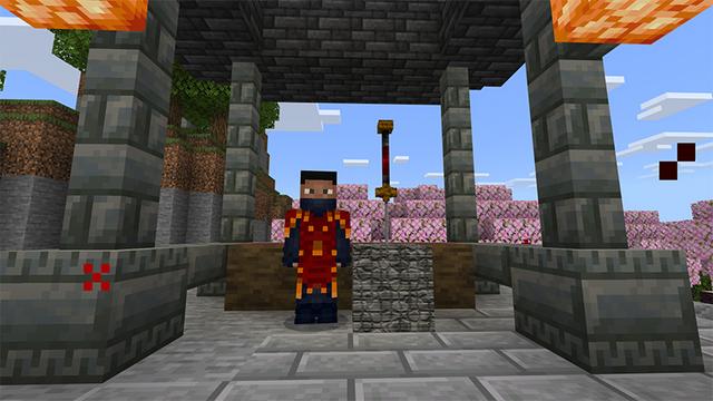 Screenshot of the Minecraft Bedrock Marketplace product Lunar Serpent Year created by Eco Studios.