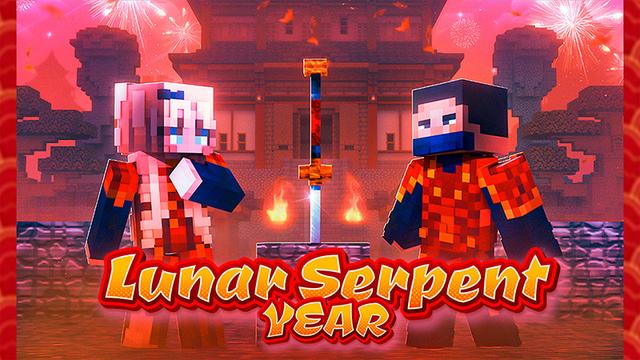 Thumbnail of the Minecraft Bedrock Marketplace product Lunar Serpent Year created by Eco Studios.