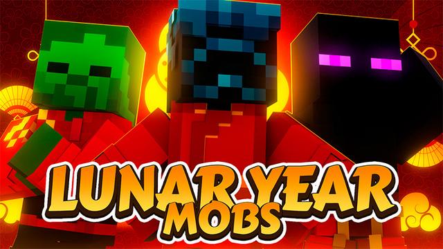 Thumbnail of the Minecraft Bedrock Marketplace product Lunar Year Mobs created by Eco Studios.
