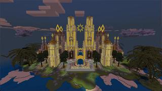 Screenshot of the Minecraft Bedrock Marketplace product Luxury Golden Palace created by Eco Studios.