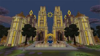 Screenshot of the Minecraft Bedrock Marketplace product Luxury Golden Palace created by Eco Studios.
