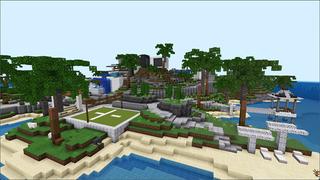 Screenshot of the Minecraft Bedrock Marketplace product Millionaire Resort created by Eco Studios.