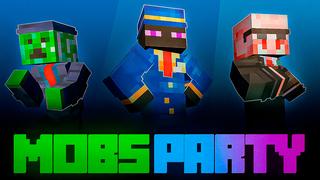 Thumbnail of the Minecraft Bedrock Marketplace product Mobs Party created by Eco Studios.