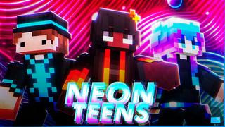 Thumbnail of the Minecraft Bedrock Marketplace product Neon Teens created by Eco Studios.