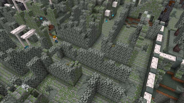Screenshot of the Minecraft Bedrock Marketplace product Pale Garden created by Eco Studios.