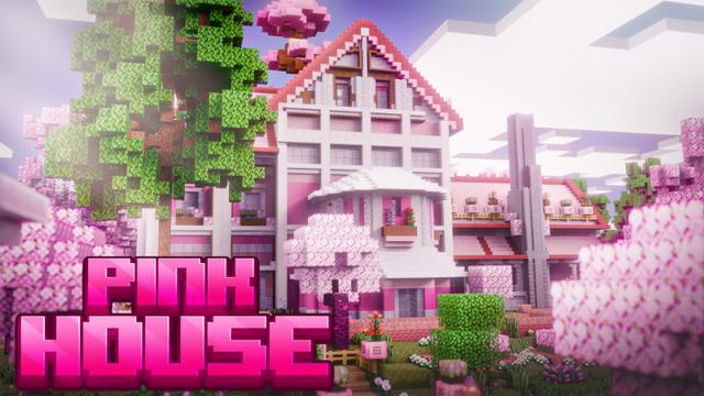 Thumbnail of the Minecraft Bedrock Marketplace product Pink House created by Eco Studios.