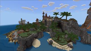 Screenshot of the Minecraft Bedrock Marketplace product Pirate Island created by Eco Studios.