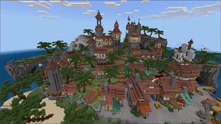 Screenshot of the Minecraft Bedrock Marketplace product Pirate Island created by Eco Studios.