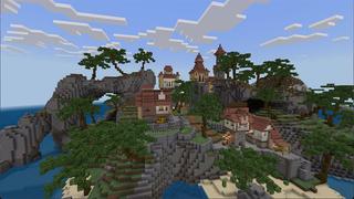 Screenshot of the Minecraft Bedrock Marketplace product Pirate Island created by Eco Studios.