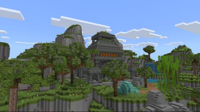 Screenshot of the Minecraft Bedrock Marketplace product Plane Crash Survival 2 created by Eco Studios.