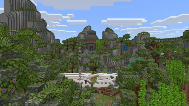 Screenshot of the Minecraft Bedrock Marketplace product Plane Crash Survival 2 created by Eco Studios.