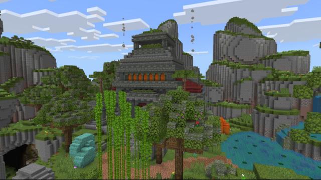 Screenshot of the Minecraft Bedrock Marketplace product Plane Crash Survival 2 created by Eco Studios.