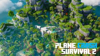 Thumbnail of the Minecraft Bedrock Marketplace product Supervivencia a un accidente de avión 2 created by Eco Studios.