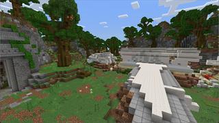 Screenshot of the Minecraft Bedrock Marketplace product Plane Crash Survival created by Eco Studios.
