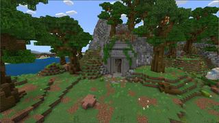 Screenshot of the Minecraft Bedrock Marketplace product Plane Crash Survival created by Eco Studios.