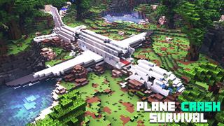 Thumbnail of the Minecraft Bedrock Marketplace product Plane Crash Survival created by Eco Studios.