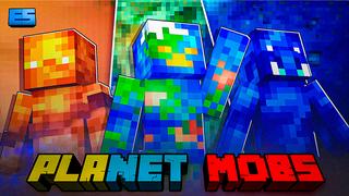 Thumbnail of the Minecraft Bedrock Marketplace product Planet Mobs created by Eco Studios.