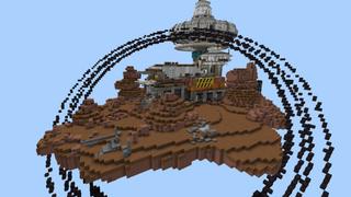 Screenshot of the Minecraft Bedrock Marketplace product Planet Sky Survival created by Eco Studios.