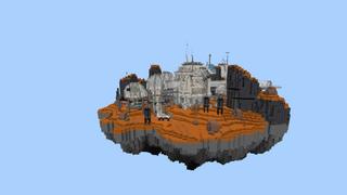 Screenshot of the Minecraft Bedrock Marketplace product Planet Sky Survival created by Eco Studios.