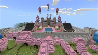 Screenshot of the Minecraft Bedrock Marketplace product Château de princesse created by Eco Studios.