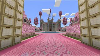 Screenshot of the Minecraft Bedrock Marketplace product Château de princesse created by Eco Studios.