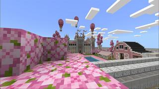 Screenshot of the Minecraft Bedrock Marketplace product Château de princesse created by Eco Studios.
