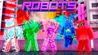 Thumbnail of the Minecraft Bedrock Marketplace product Robots created by Eco Studios.
