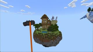 Screenshot of the Minecraft Bedrock Marketplace product SkyBlock Island created by Eco Studios.