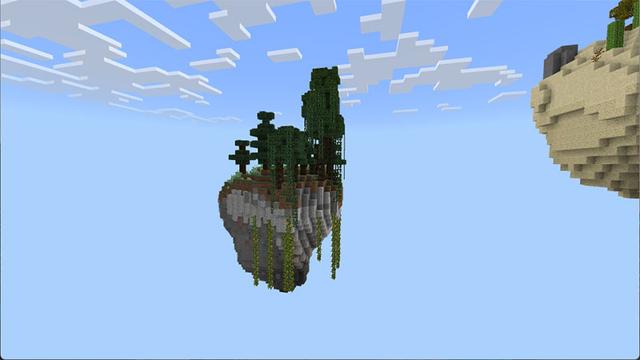 Screenshot of the Minecraft Bedrock Marketplace product SkyBlock Island created by Eco Studios.