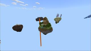 Screenshot of the Minecraft Bedrock Marketplace product SkyBlock Island created by Eco Studios.