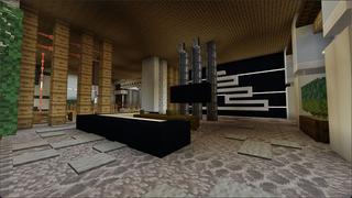 Screenshot of the Minecraft Bedrock Marketplace product Snow Mansion created by Eco Studios.