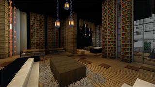 Screenshot of the Minecraft Bedrock Marketplace product Snow Mansion created by Eco Studios.