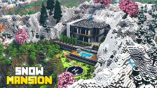 Thumbnail of the Minecraft Bedrock Marketplace product Snow Mansion created by Eco Studios.