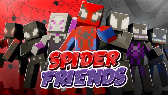 Thumbnail of the Minecraft Bedrock Marketplace product Spider Friends created by Eco Studios.