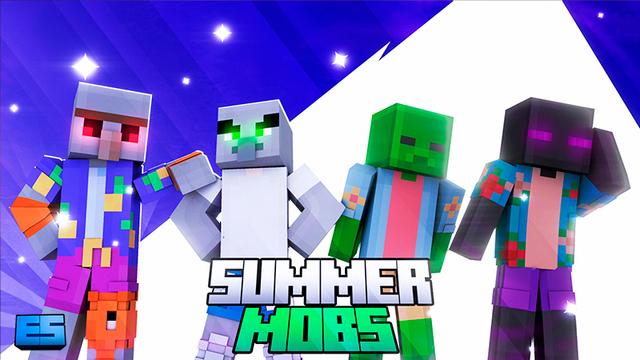 Thumbnail of the Minecraft Bedrock Marketplace product Summer Mobs created by Eco Studios.