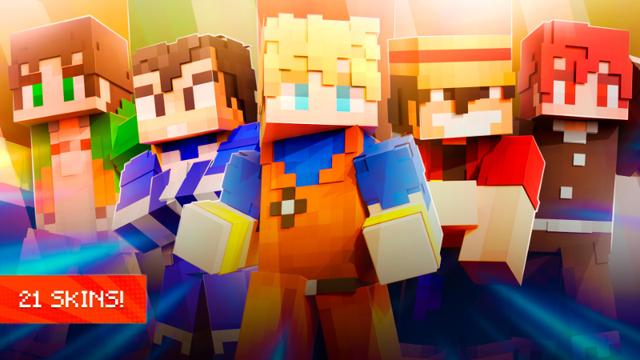 Thumbnail of the Minecraft Bedrock Marketplace product Super Anime Pack created by Eco Studios.