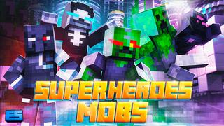 Thumbnail of the Minecraft Bedrock Marketplace product Super Hero Mobs created by Eco Studios.