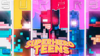 Thumbnail of the Minecraft Bedrock Marketplace product Super Hero Teens created by Eco Studios.