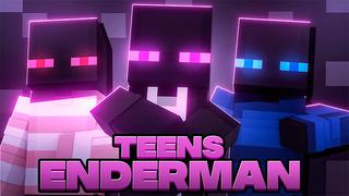 Thumbnail of the Minecraft Bedrock Marketplace product Teens Enderman created by Eco Studios.