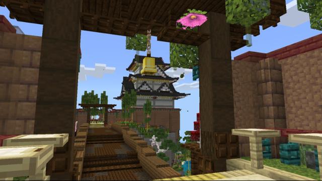 Screenshot of the Minecraft Bedrock Marketplace product Temple of Lunar New Year created by Eco Studios.