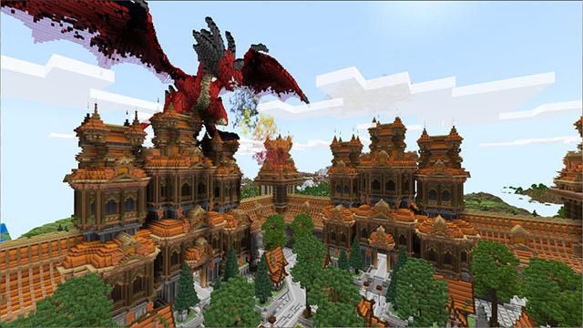 Screenshot of the Minecraft Bedrock Marketplace product The Big Kingdom created by Eco Studios.