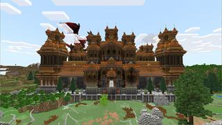 Screenshot of the Minecraft Bedrock Marketplace product The Big Kingdom created by Eco Studios.