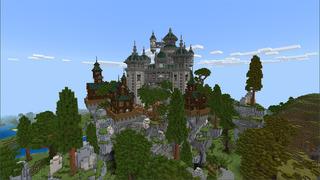Screenshot of the Minecraft Bedrock Marketplace product The Forbidden Castle created by Eco Studios.