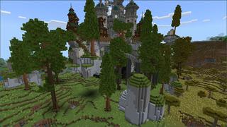 Screenshot of the Minecraft Bedrock Marketplace product The Forbidden Castle created by Eco Studios.