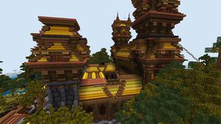 Screenshot of the Minecraft Bedrock Marketplace product The Lost Kingdom created by Eco Studios.