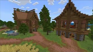 Screenshot of the Minecraft Bedrock Marketplace product Treasure Island created by Eco Studios.