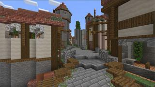 Screenshot of the Minecraft Bedrock Marketplace product Tropical Island created by Eco Studios.
