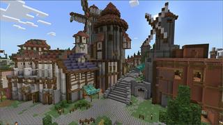 Screenshot of the Minecraft Bedrock Marketplace product Tropical Island created by Eco Studios.