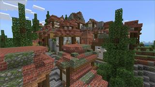 Screenshot of the Minecraft Bedrock Marketplace product Tropical Island created by Eco Studios.